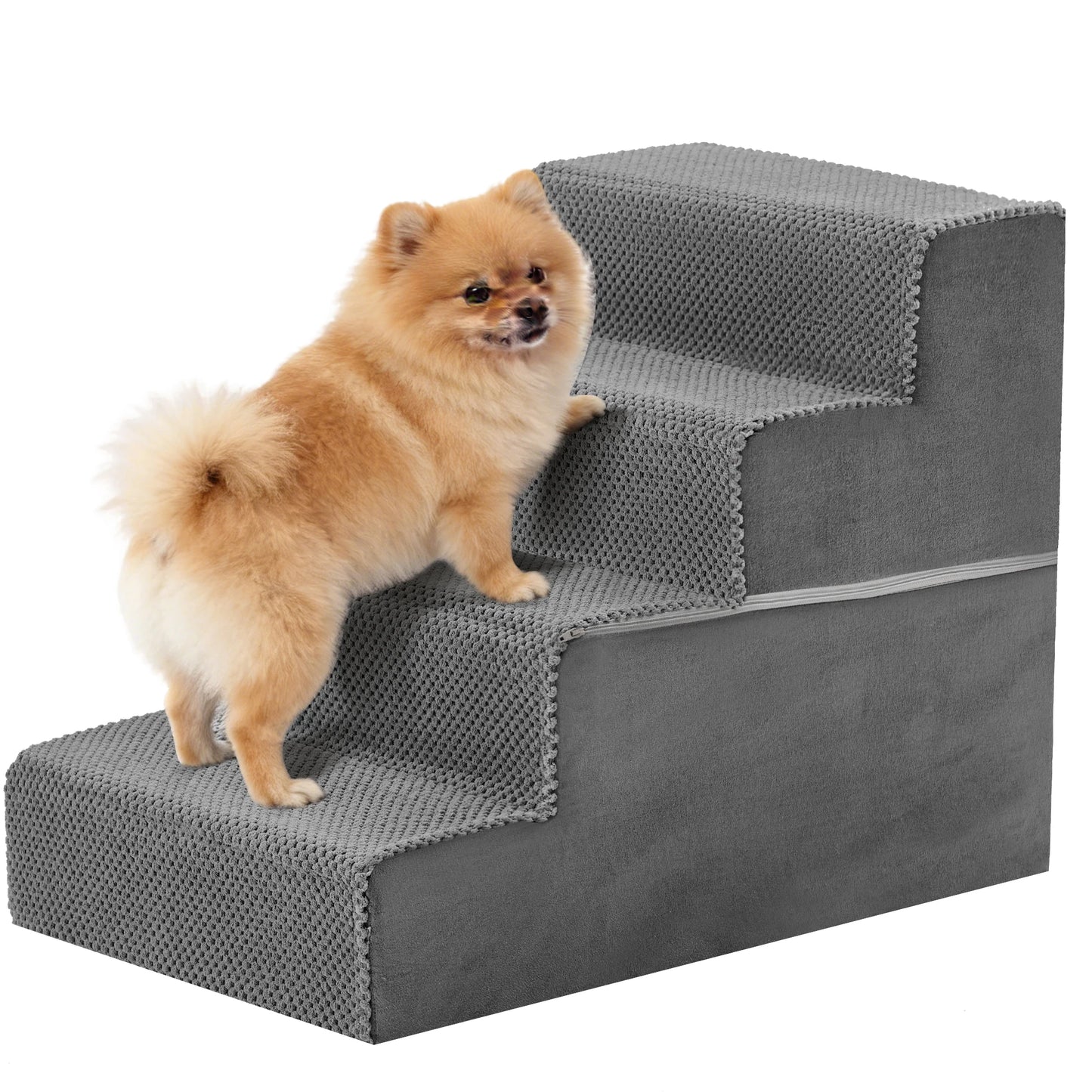 Right Angled Foam Dog Stairs for Small Dogs Indoor
