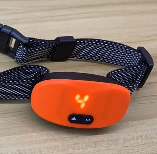 Anti Bark Dog Collar With Electric Shock, Vibration, LED