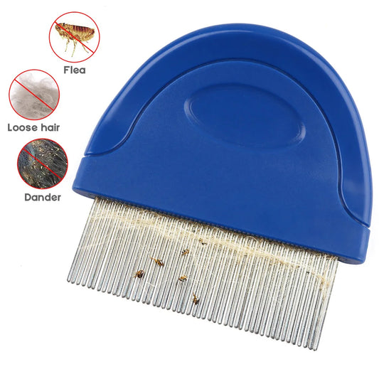 Flea Comb for Cats and Dogs Hair Removal