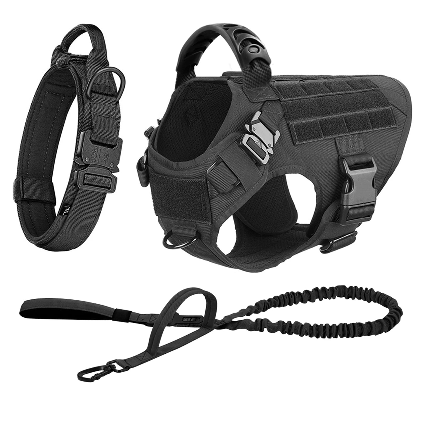 Durable Nylon Dog Harness And Leash Set For Training