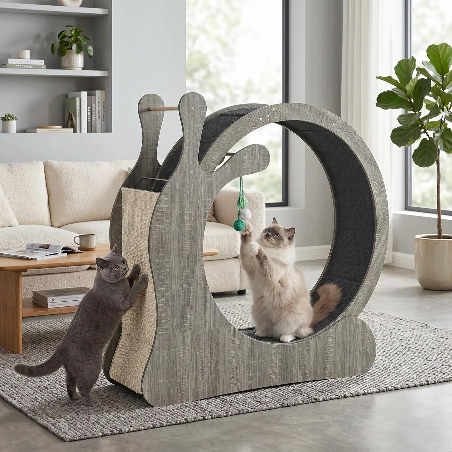 HiMISS Cat Exercise Wheel Indoor Treadmill For Fitness