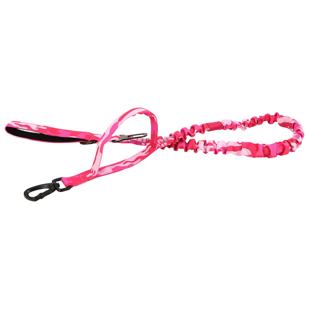 Military Style Padded Nylon Dog Harness With Quick Release Buckle