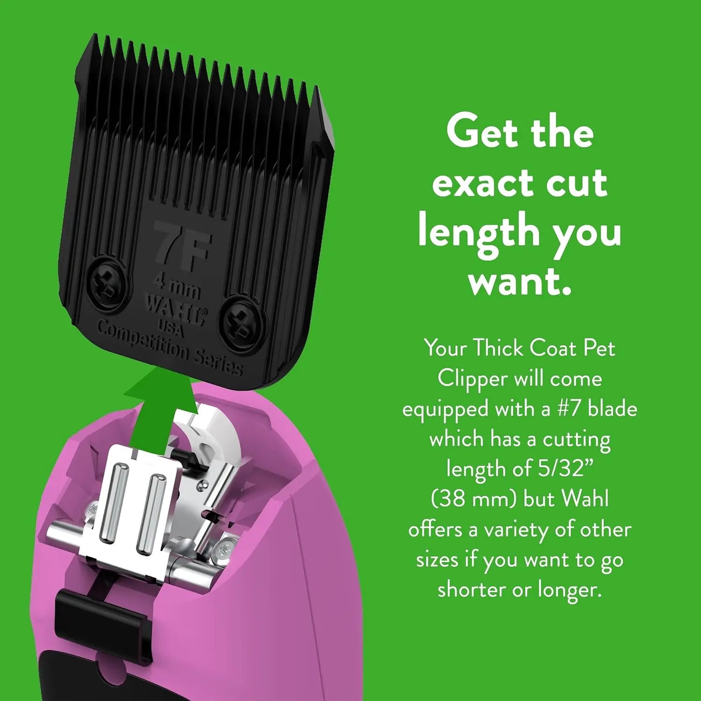 Pet Hair Clipper For Thick Coats 2 Speed Complete Kit