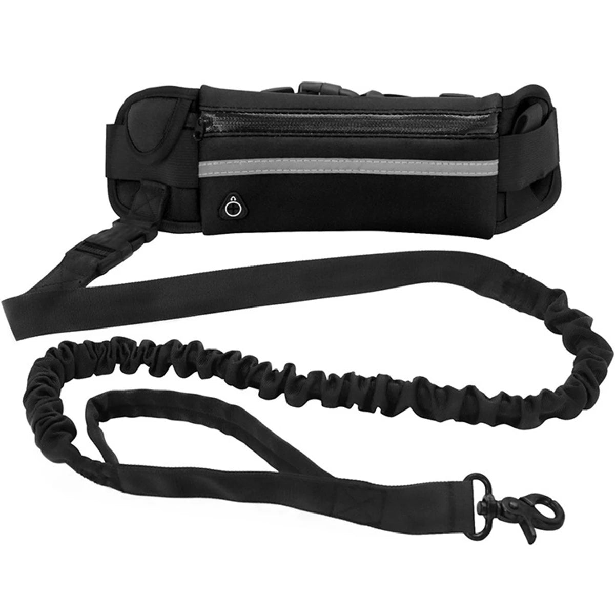 Reflective Hands Free Dog Leash With Waist Bag