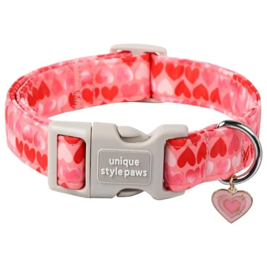 Dog Collar With Pendant Coconut Tree Design Plastic Buckle