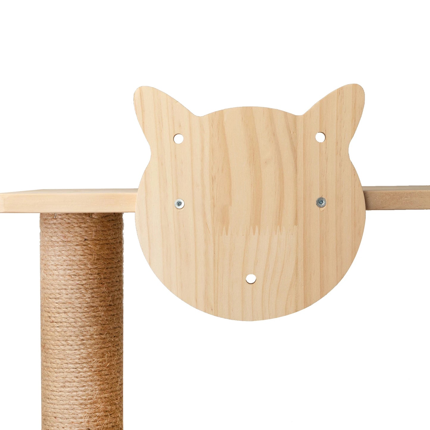 Wall Mounted Cat Scratching Pad With Hammock Tree Indoor