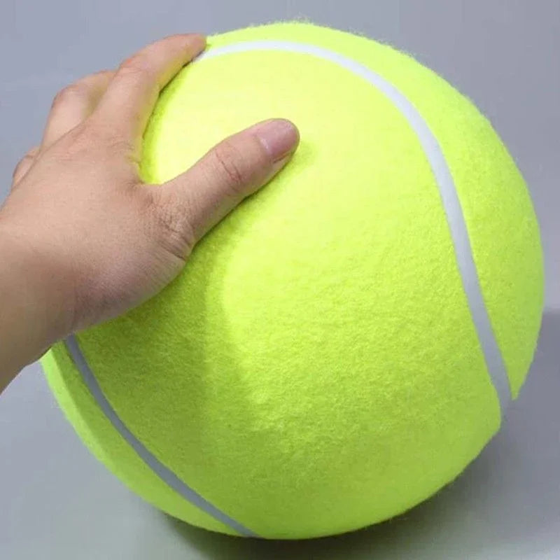 Shunmaii Tennis Ball Dog Chew Toy Inflatable Interactive Ball