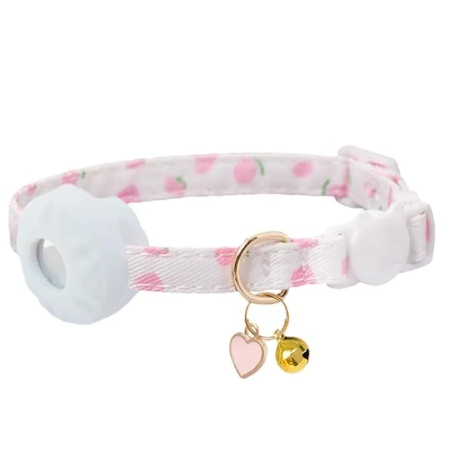 Breakaway Cat Collar With AirTag Holder For Apple AirTag Tracking