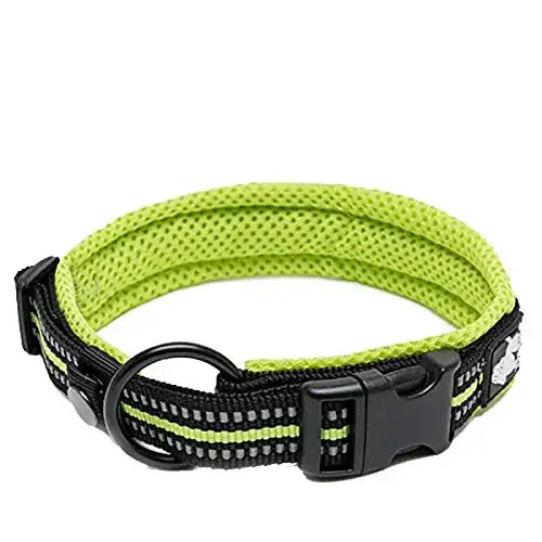 Truelove Pet Dog Collar Nylon Adjustable Padded Reflective