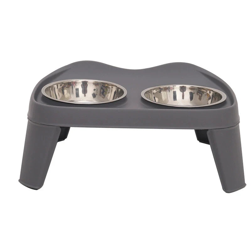 Hoopet Stainless Steel Golden Retriever Neck Protection Dog Bowl
