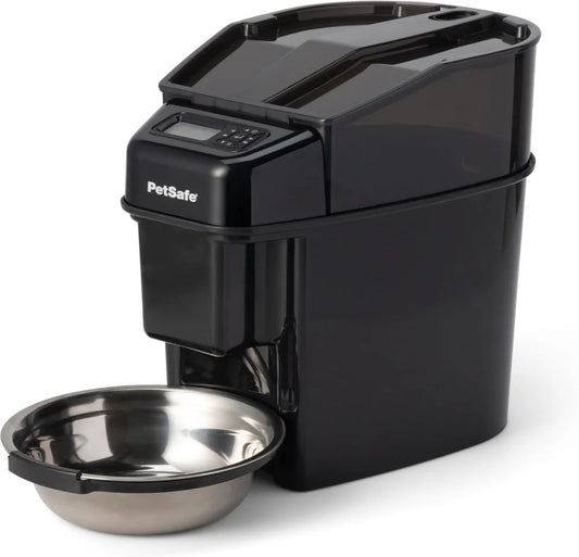 Automatic Pet Feeder for Cats and Dogs with Programmable Timer