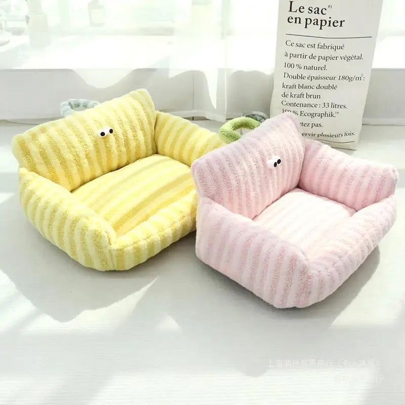 Winter Luxurious Pet Sofa Bed For Small Dogs And Cats