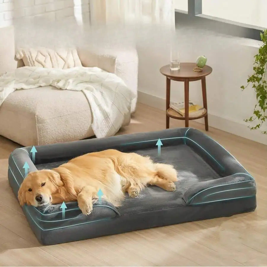 Orthopedic Dog Bed With Universal Support And Removable Washable Cover