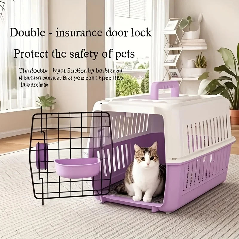 Airline Portable Pet Carrier For Cats And Small Dogs Cabin