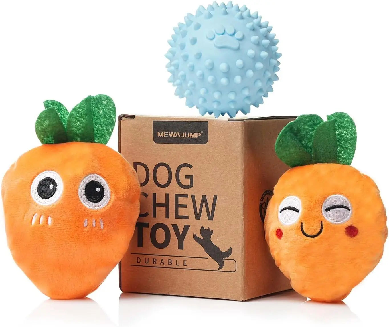 Squeaky Easter Dog Toy 3-In-1 Plush Chew And Puzzle Toy