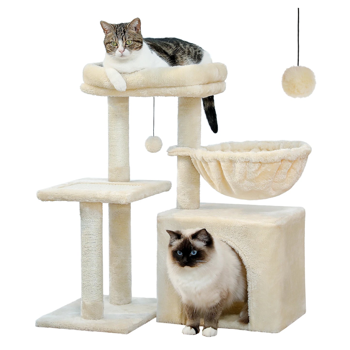 PAWZ Road Cat Tree Tower for Indoor Cats