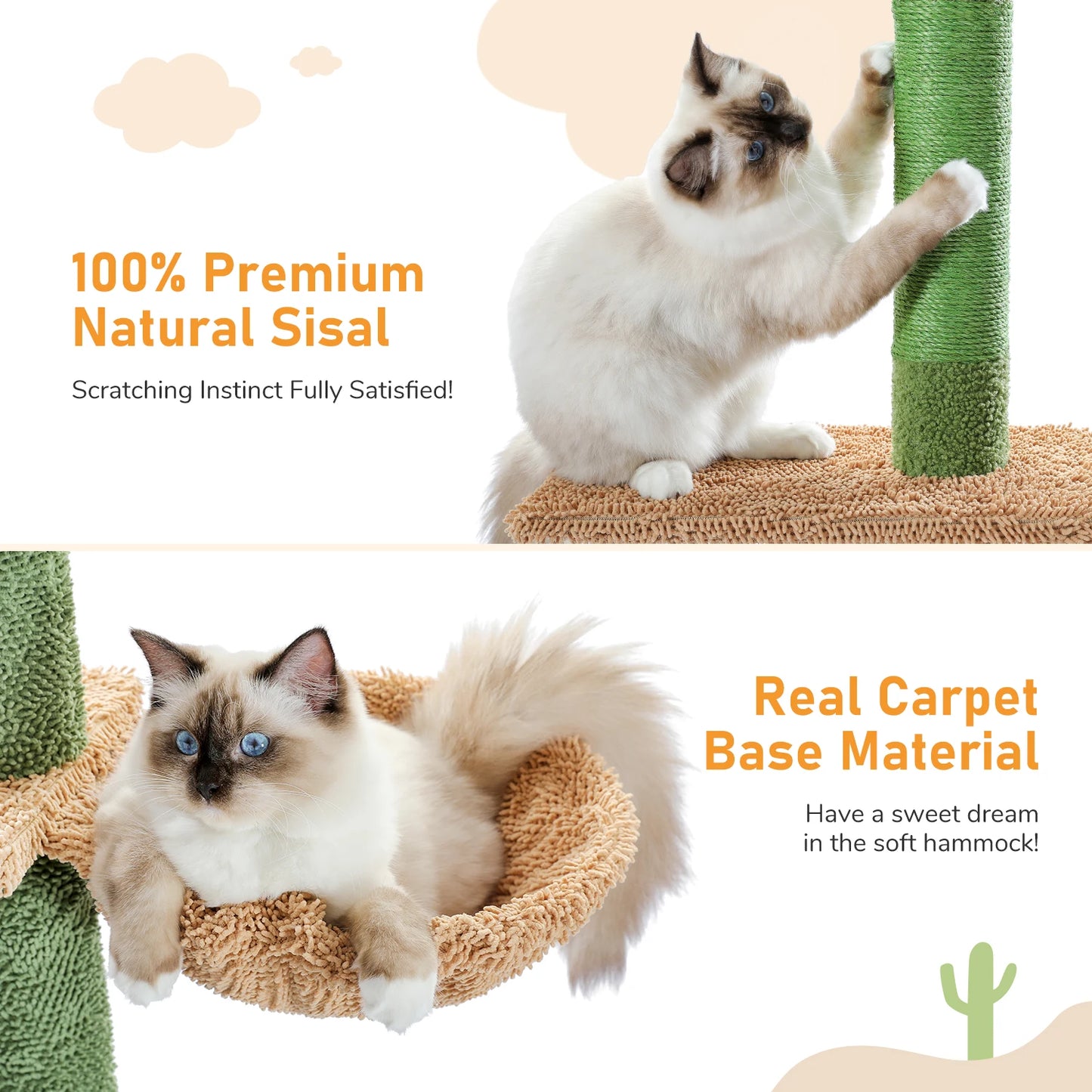 PAWZ Road Cat Tree 5 Tier Floor CeilingHeight Tower