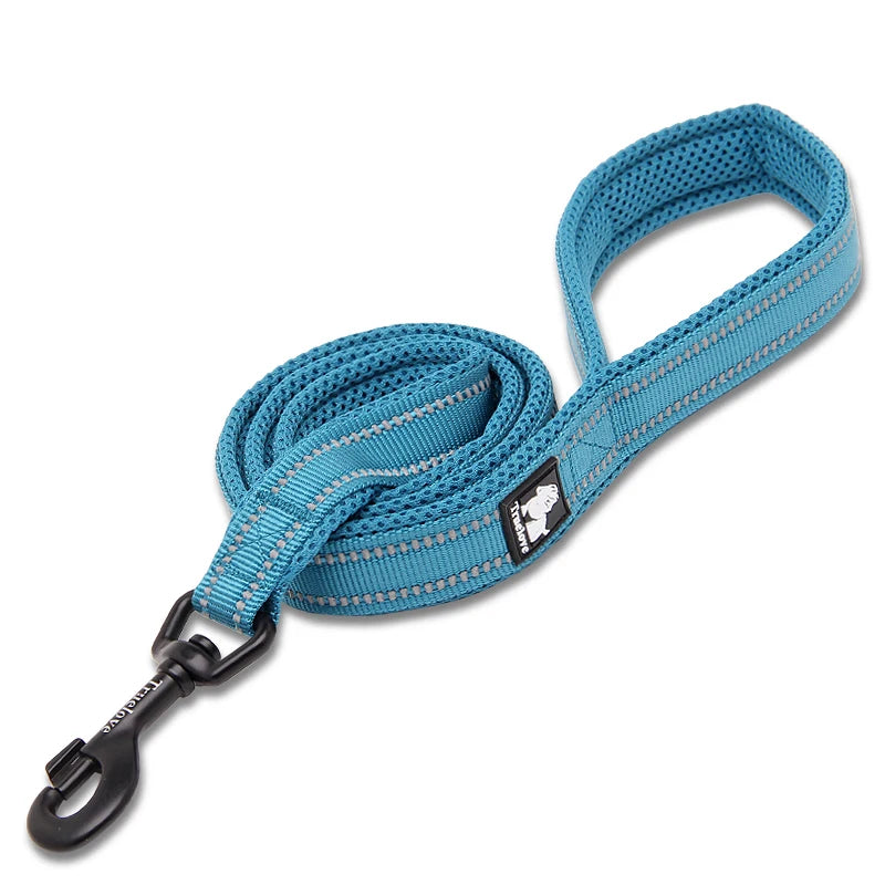 Winhyepet Padded Handle Dog Leash Durable 200cm Training Reflective