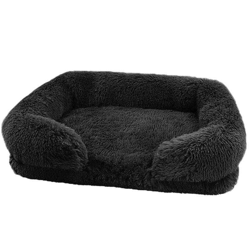 Orthopedic Dog Bed For Large Dogs Thickened Foam With Plush Cover