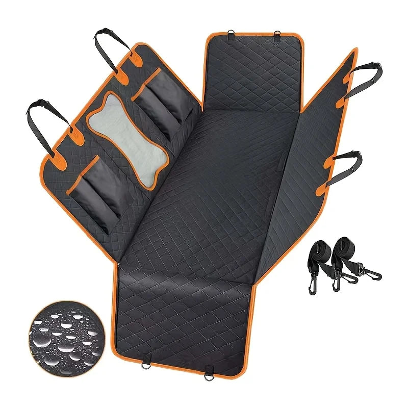 Waterproof Dog Car Seat Cover Hammock 600D Heavy Duty
