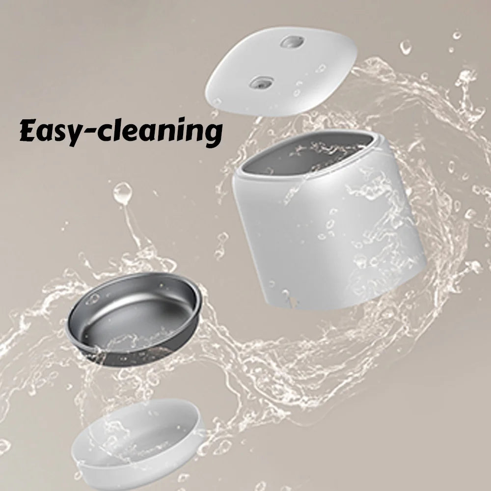 Nityers Automatic Pet Feeder With Voice Recorder And Steel Bowl