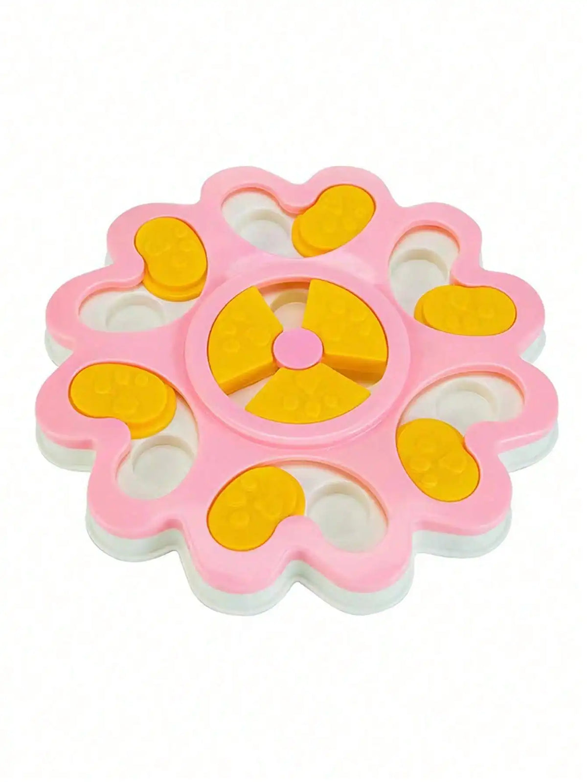 Interactive Dog And Cat Slow Feeder Puzzle Toy Treat Dispenser