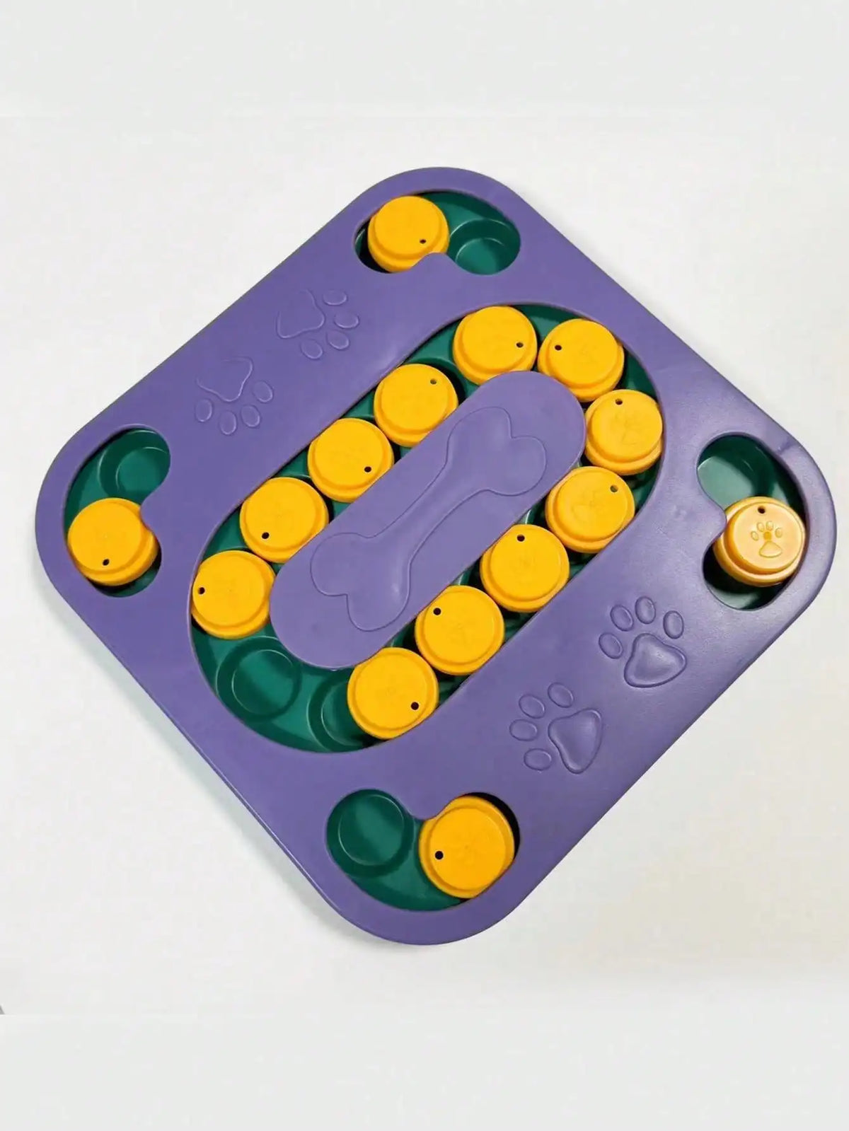 Interactive Dog And Cat Slow Feeder Puzzle Toy Treat Dispenser