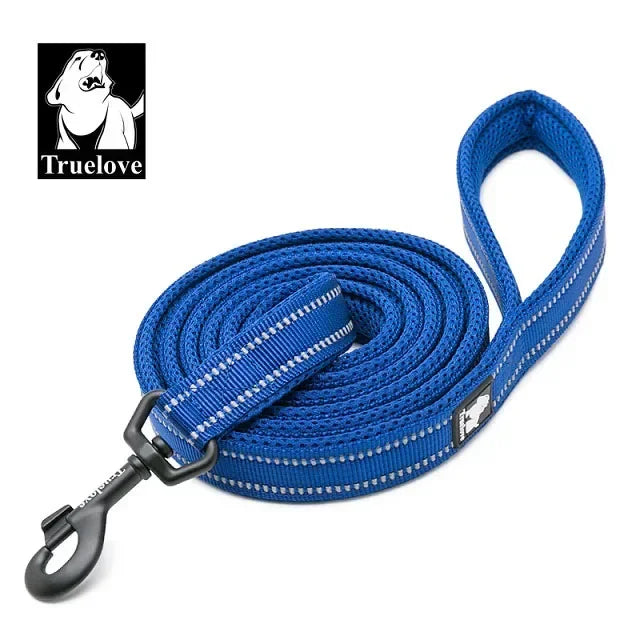 TRUELOVE Soft Pet Leash Reflective Nylon Mesh Padded For Pets