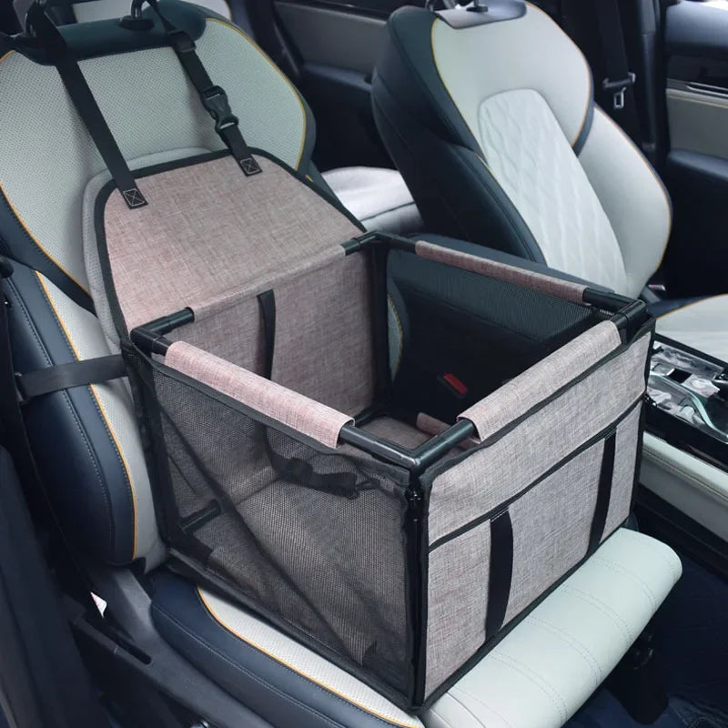 Travel Dog Car Seat Cover Waterproof Hammock Carrier For Small To Medium Dogs