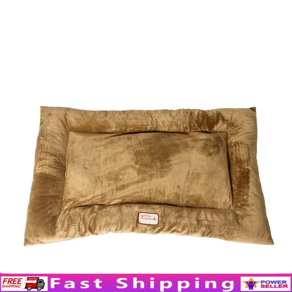 Pet Bed Mat Soft Velvet For Dogs And Cats Washable