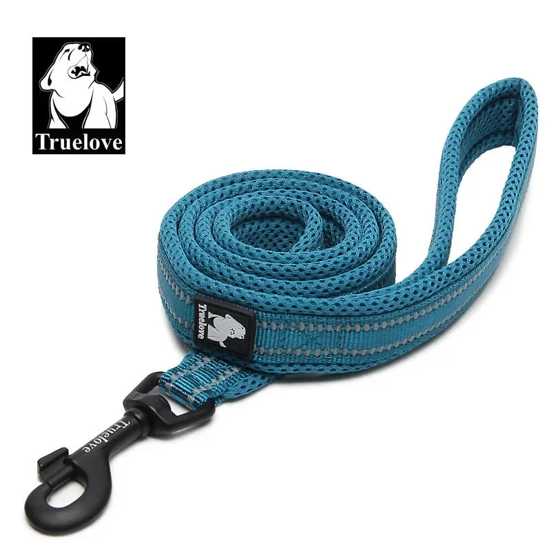 TRUELOVE Soft Pet Leash Reflective Nylon Mesh Padded For Pets