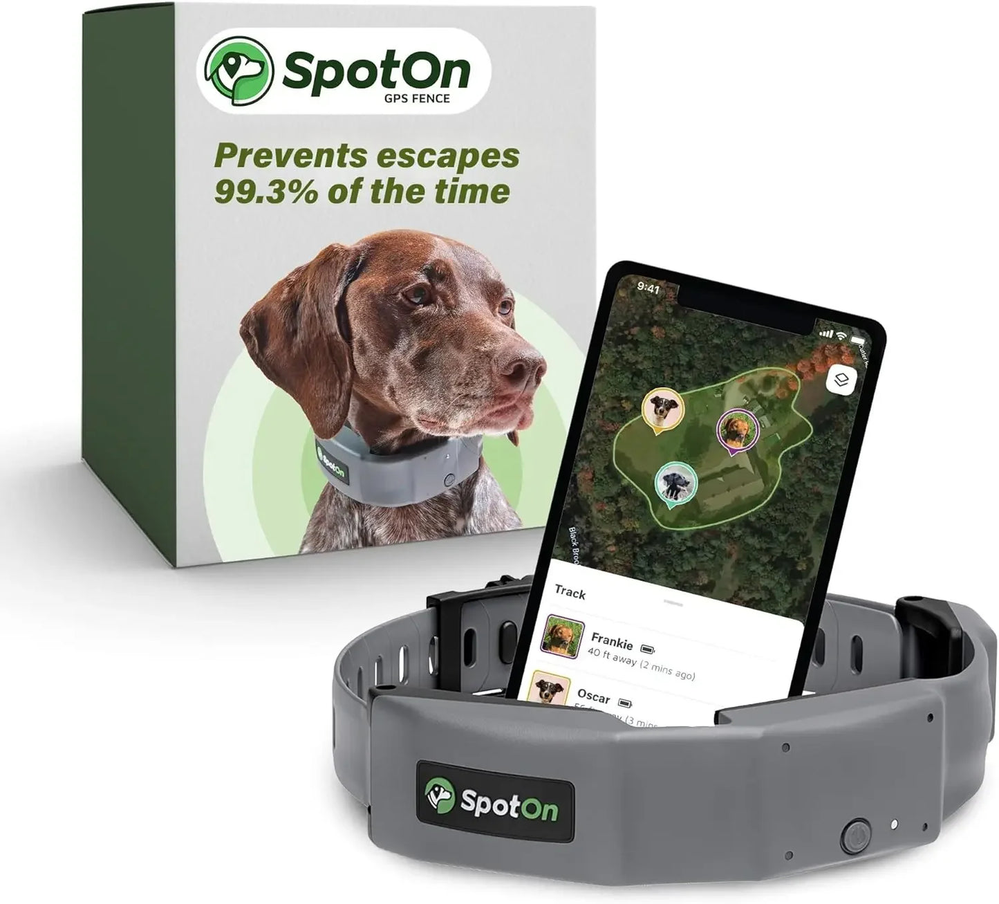 GPS Wireless Dog Fence Collar, Accurate And Reliable, No Subscription