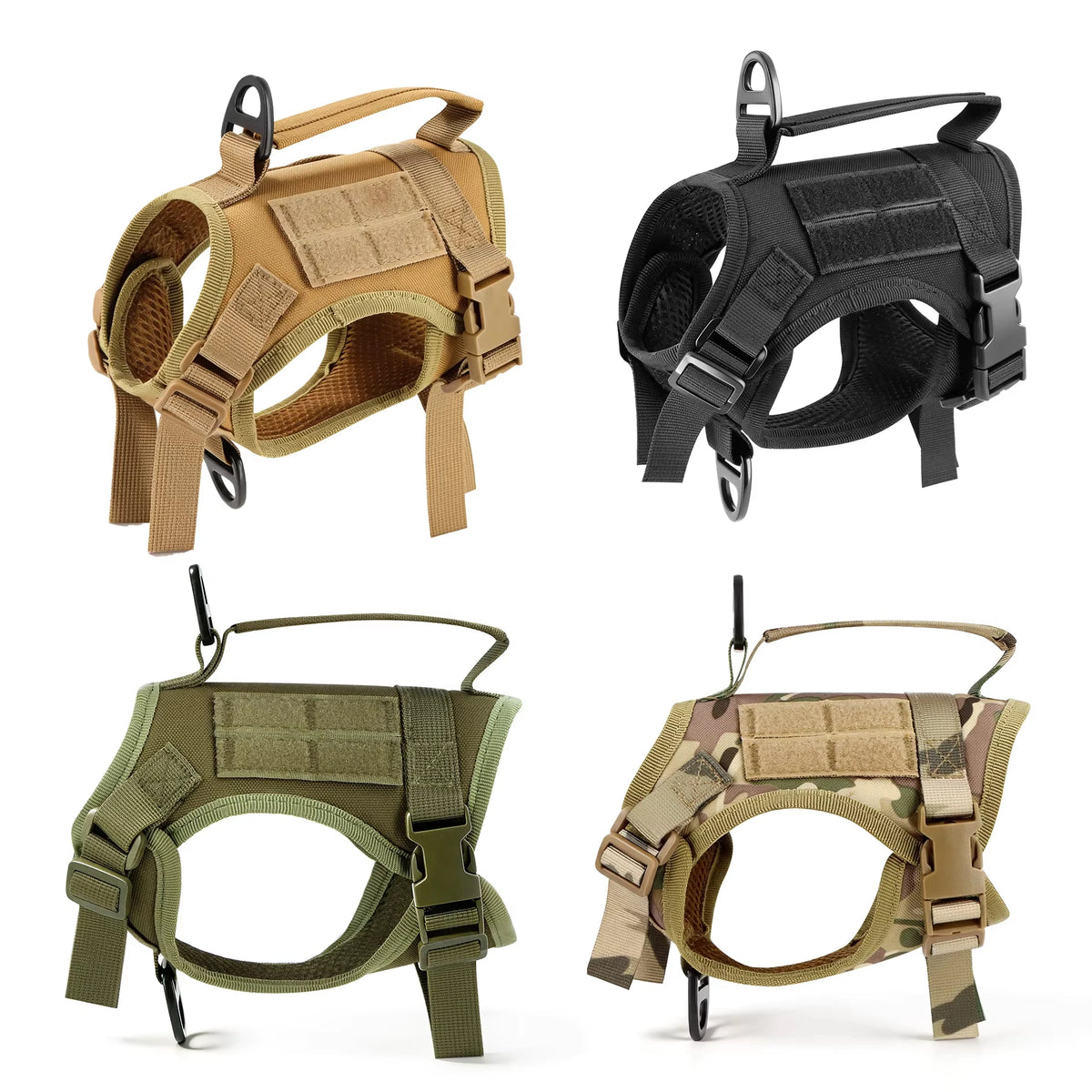 Petavel Adjustable Tactical Cat Harness With Leash And Handle
