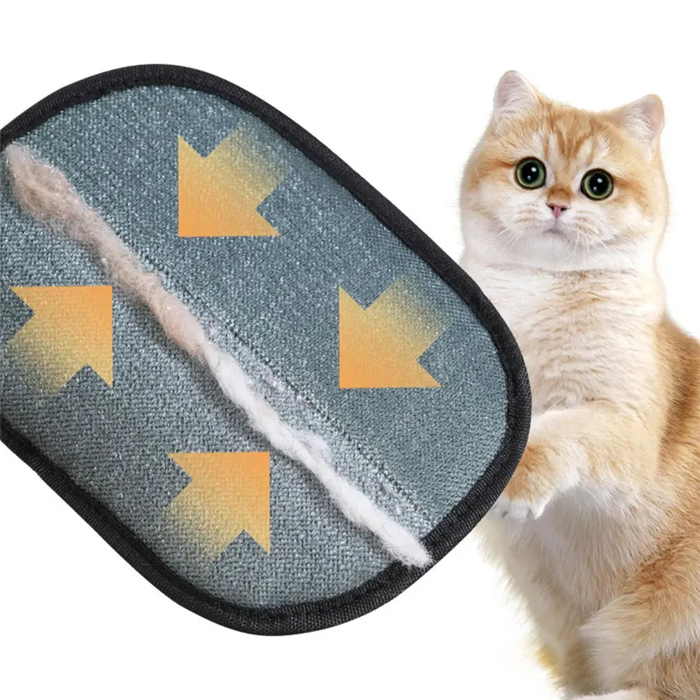 Pet Grooming Gloves Hair Removal Mitts For Dog Cat Rabbit