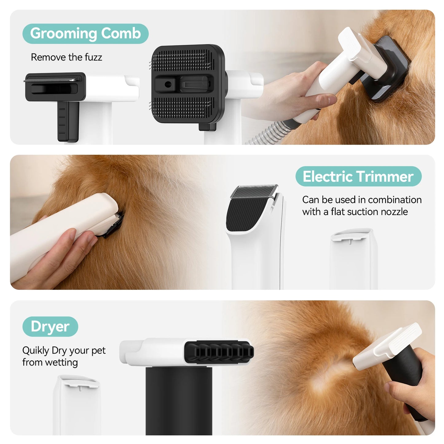 P1 Vacuum Cleaner And Hair Dryer For Pet Grooming Pro