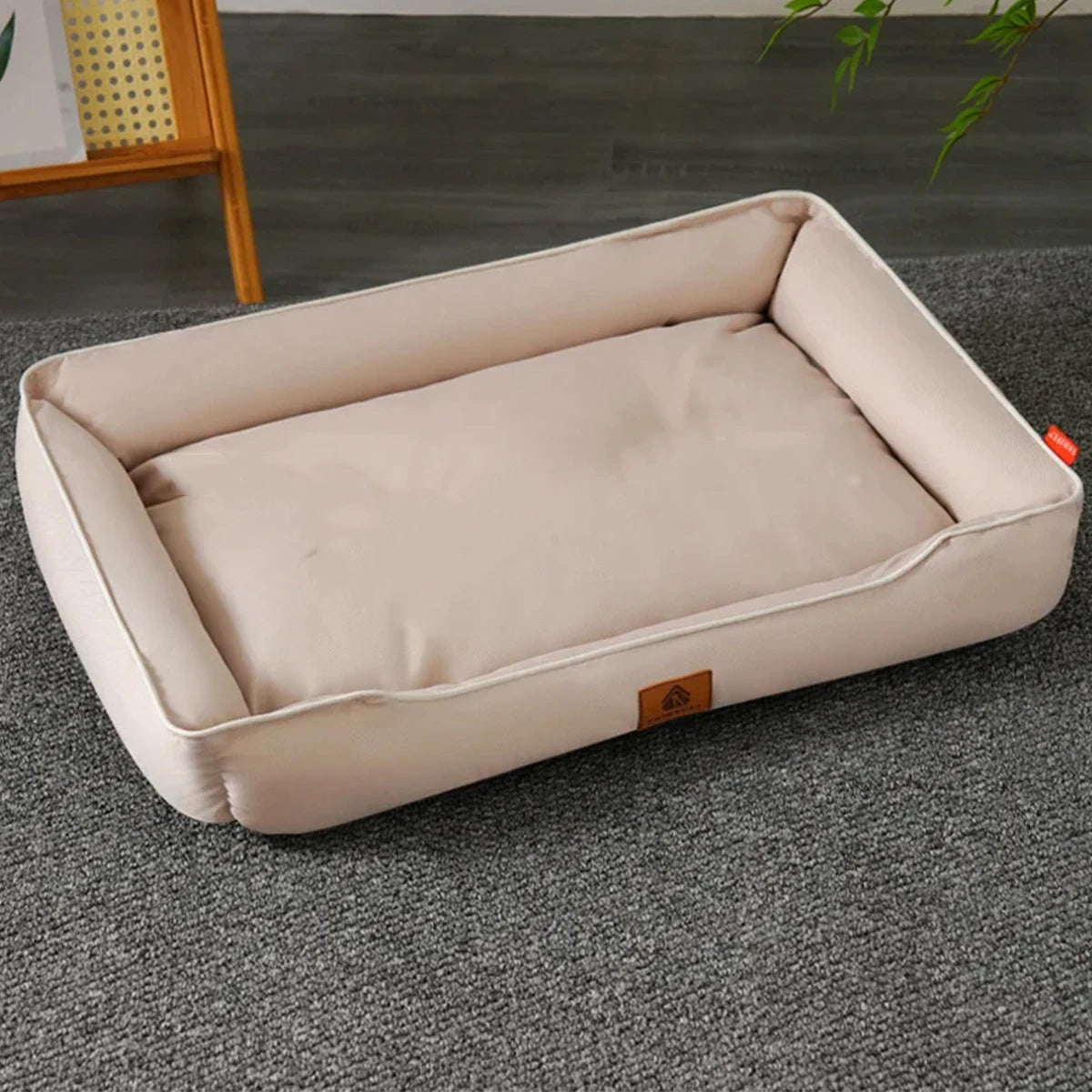 Four Season Square Dog Bed Waterproof Bite Resistant for Dogs