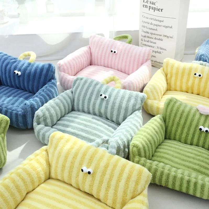 Winter Luxurious Pet Sofa Bed For Small Dogs And Cats