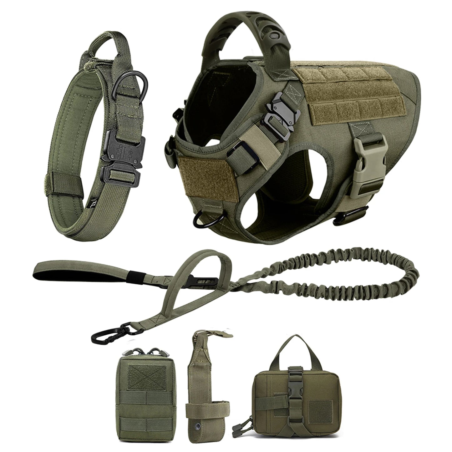 Durable Nylon Dog Harness And Leash Set For Training