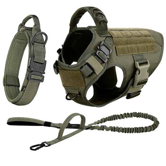 Large Dog Harness And Leash Set For Medium To Large Dogs Training
