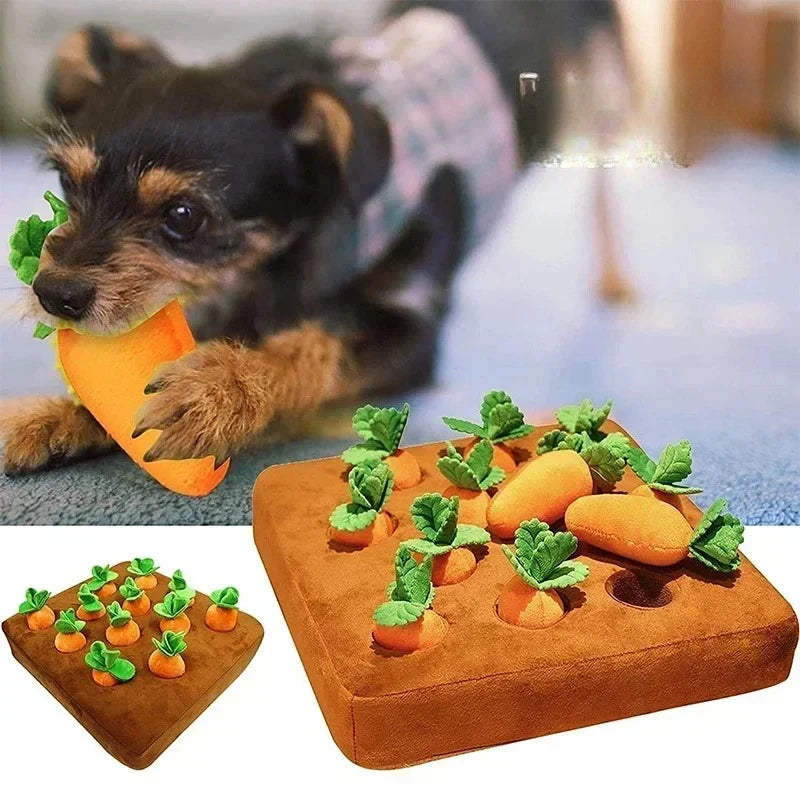 Innovative Snuffle Mat Dog Toy Interactive Plush Treat Puzzle