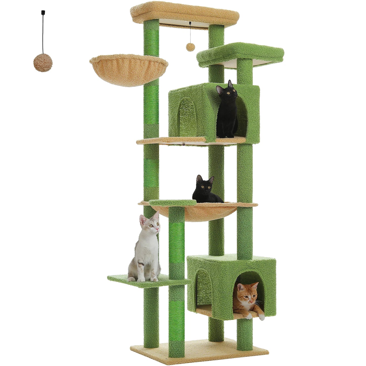 PAWZ Road Multi Level Cat Tree Tower For Indoor Cats