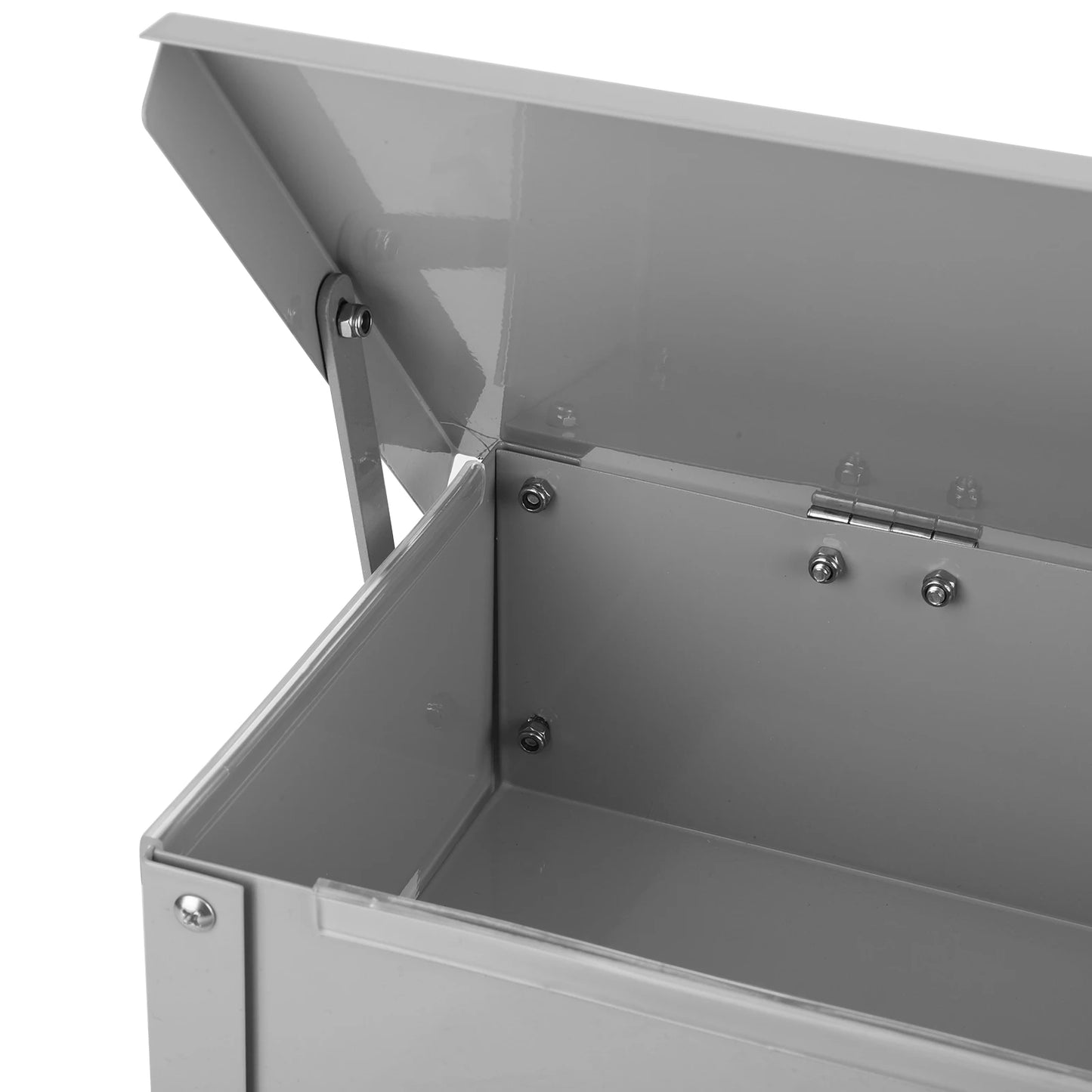 Automatic Chicken Feeder With Weatherproof Lid Treadle Stainless Steel