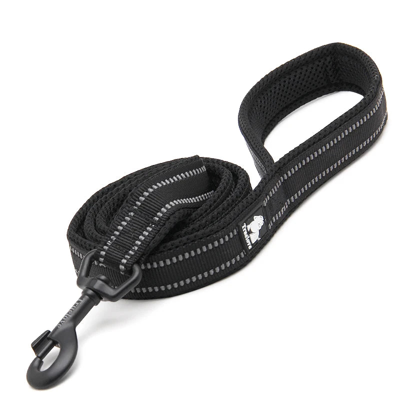 Winhyepet Padded Handle Dog Leash Durable 200cm Training Reflective