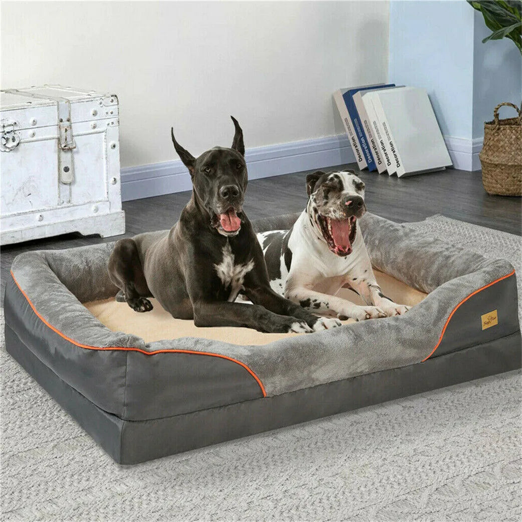BORWART CN Orthopedic Memory Foam Dog Bed Sofa Couch