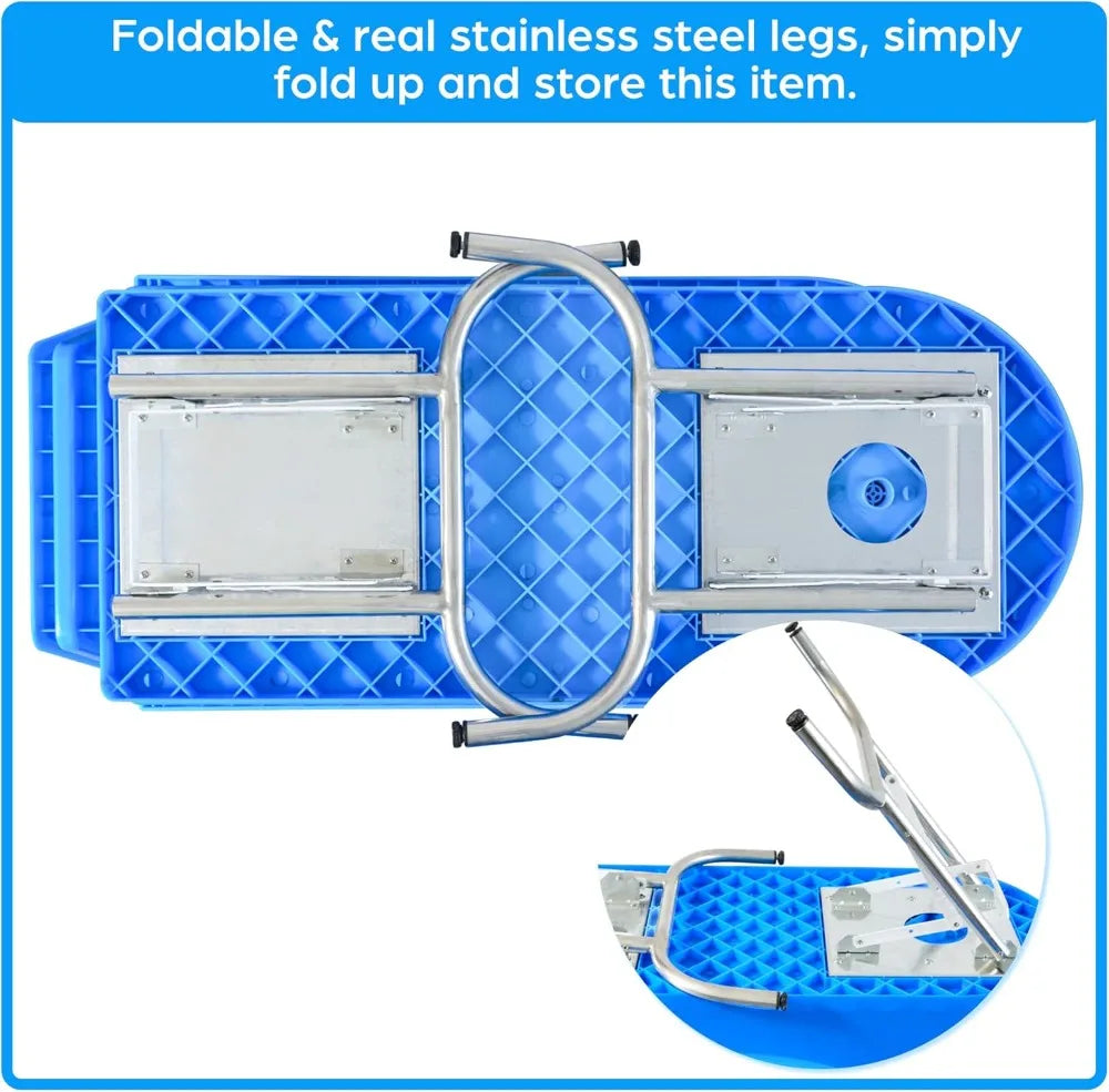 Pet Grooming Bathtub Foldable With Drain Hose