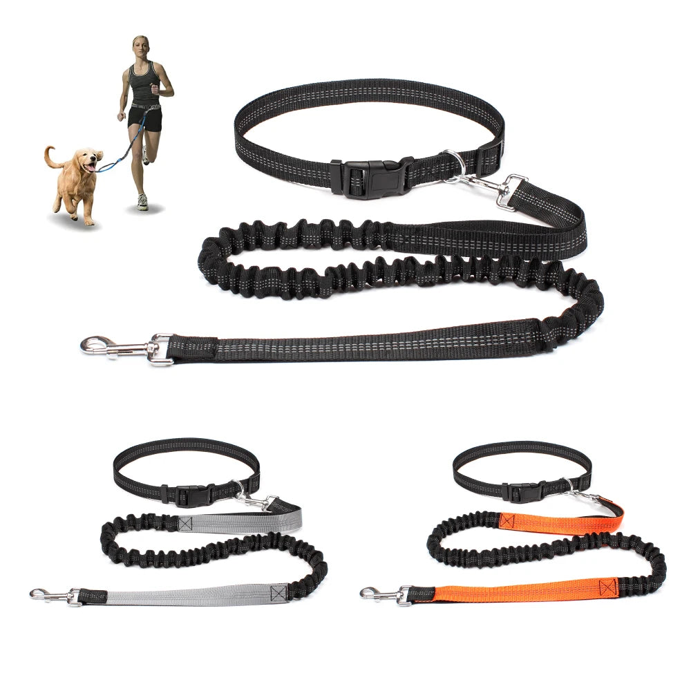 NONECN Hands Free Dog Leash Waist Belt for Walking