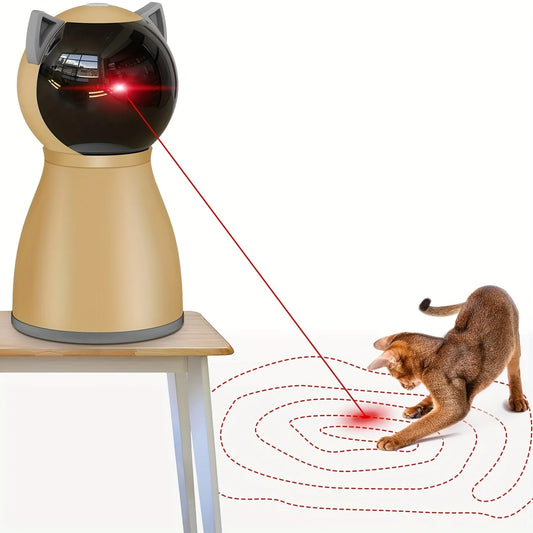 Interactive Cat Laser Toy With Automatic Random Trajectory