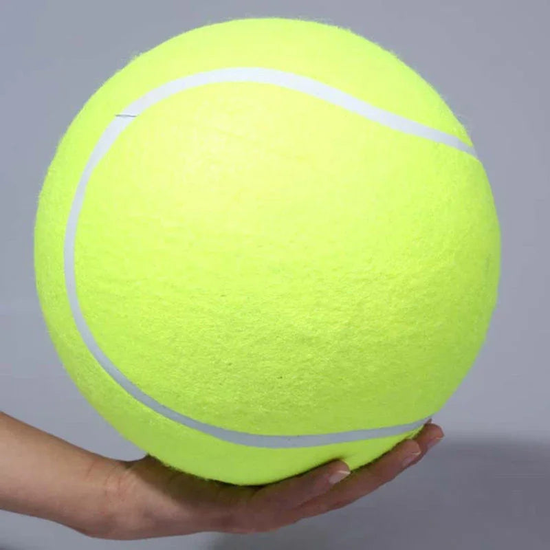 Shunmaii Tennis Ball Dog Chew Toy Inflatable Interactive Ball